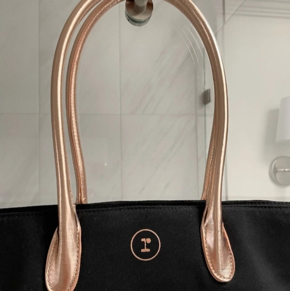Repetto Black Nylon Large Tote Rose Gold Handles ✨️ - Picture 3 of 5